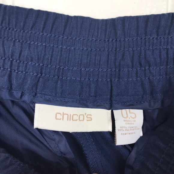 3 FOR 25 | Chico’s navy blue dress pants joggers - Picture 4 of 8